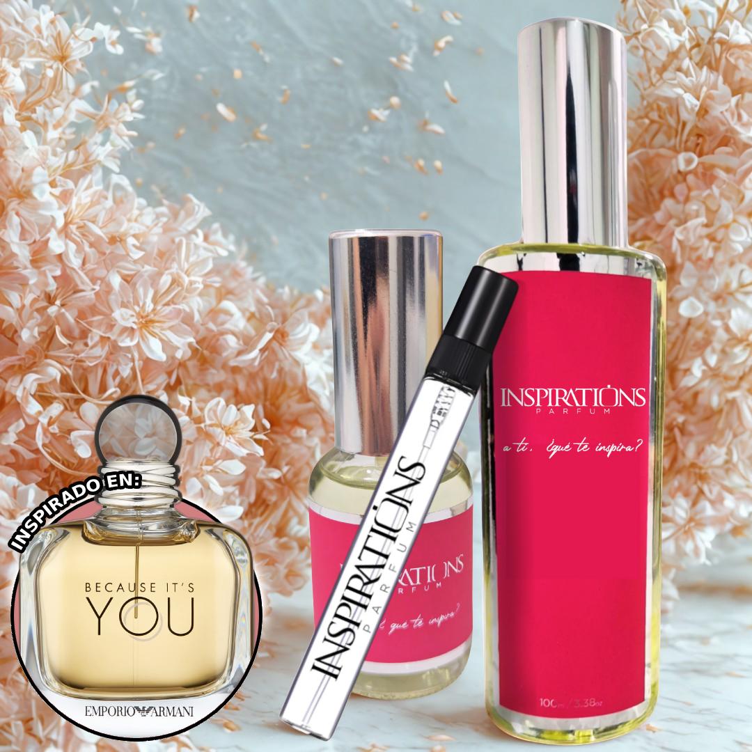 INSPIRADO EN: BECAUSE IT'S YOU - GIORGIO ARMANI INSPIRADO EN: BECAUSE IT'S YOU - GIORGIO ARMANI